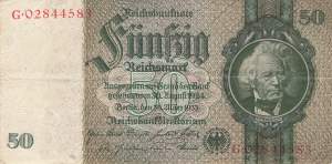 50 Mark 1933 ro.175d G